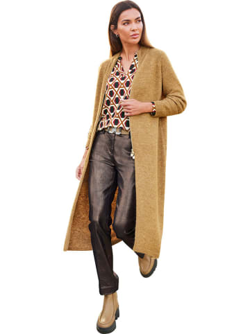 Heine Cardigan in Hellbraun