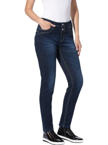 Heine Spijkerbroek - slim fit - donkerblauw