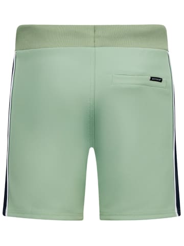 Retour Sweatshorts in Mint/ Dunkelblau