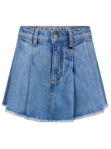 Retour Spijkerbroekrok "Suus" blauw