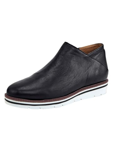 Heine Leren enkelboots zwart