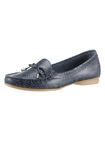 Heine Slipper in Dunkelblau