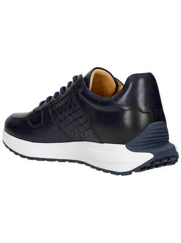 Wojas Leder-Sneakers in Dunkelblau