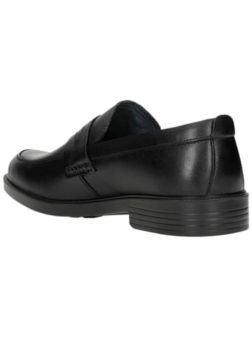 Wojas Leren mocassins zwart