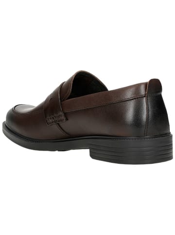 Wojas Leren mocassins bruin
