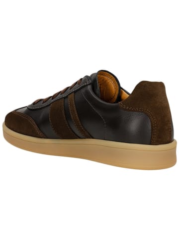 Wojas Skórzane sneakersy w kolorze brązowym