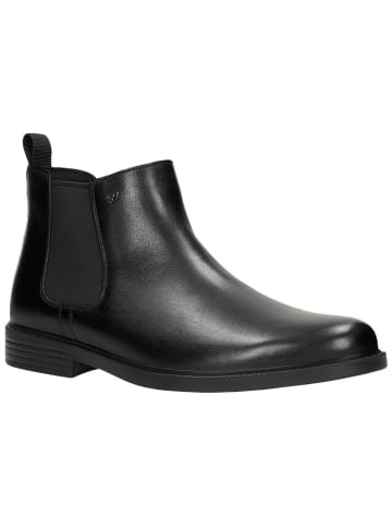 Wojas Leder-Boots in Schwarz