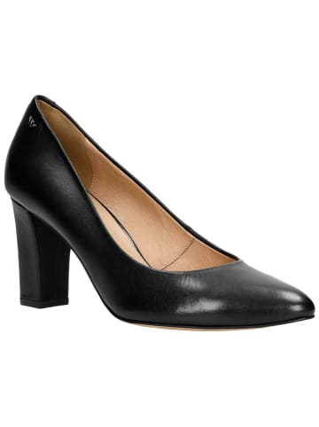 Wojas Leder-Pumps in Schwarz