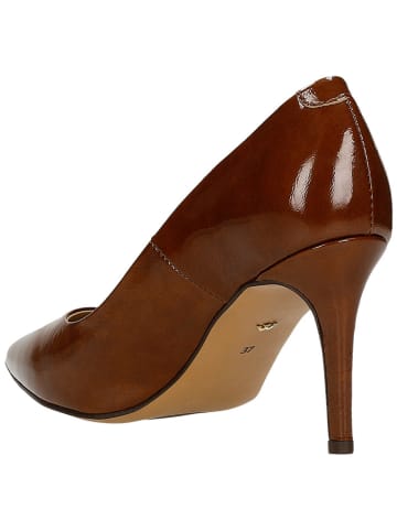 Wojas Leren pumps bruin