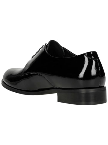 Wojas Leder-Schnürschuhe in Schwarz