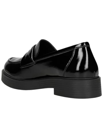 Wojas Leren mocassins zwart