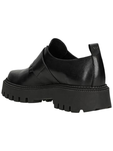 Wojas Leder-Slipper in Schwarz