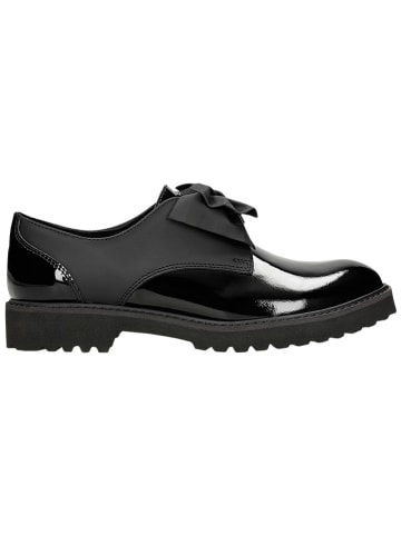Wojas Leder-Slipper in Schwarz