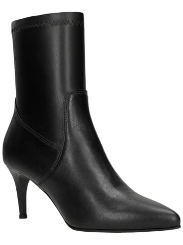 Wojas Leder-Stiefeletten in Schwarz