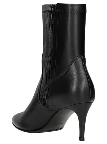 Wojas Leder-Stiefeletten in Schwarz