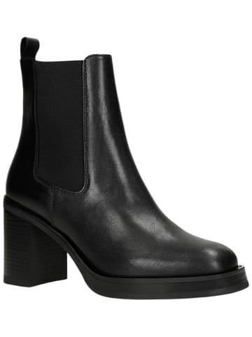 Wojas Leren enkellaarzen zwart