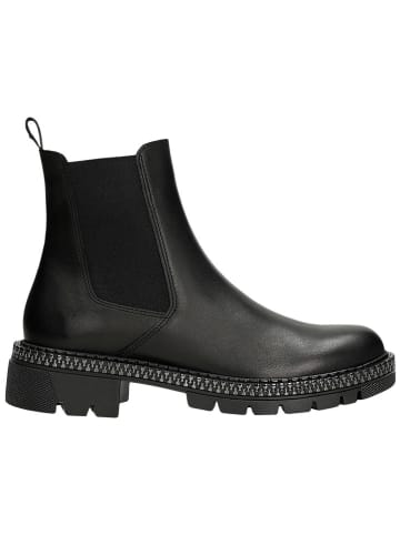 Wojas Leren chelseaboots zwart
