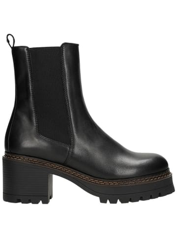 Wojas Leder-Stiefeletten in Schwarz