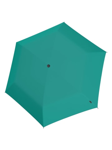 Knirps Parasol "Knirps AS.050" w kolorze turkusowym