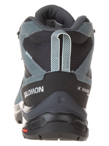 SALOMON Buty trekkingowe "X Ward" w kolorze czarno-niebieskim