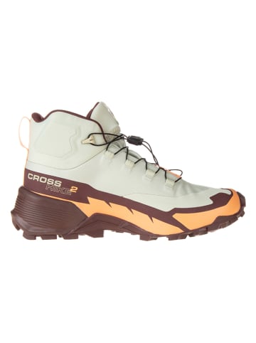 SALOMON Buty trekkingowe "Cross Hike" w kolorze kremowo-jasnobrązowym