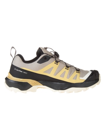 SALOMON Buty turystyczne "X Ultra 360 GTX" w kolorze beżowo-czarnym