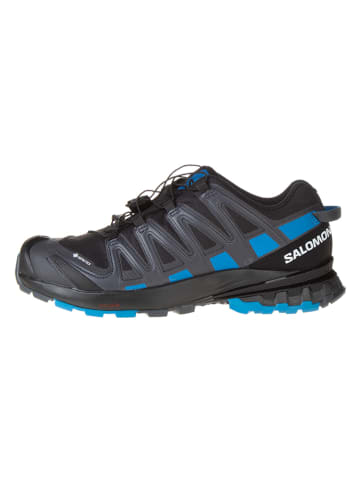 SALOMON Trailrunningschuhe "Xa Pro 3D V8 GTX" in Schwarz/ Blau