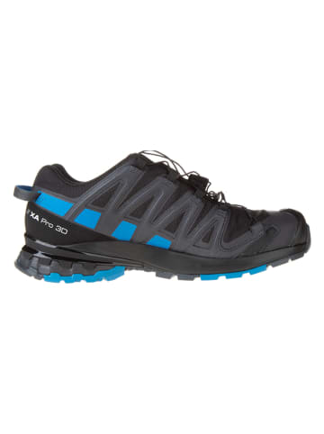 SALOMON Trailrunningschuhe "Xa Pro 3D V8 GTX" in Schwarz/ Blau