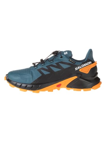SALOMON Trailrunningschuhe "Supercross 4 GTX" in Orange/ Dunkelblau