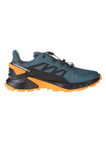 SALOMON Trailrunningschoenen "Supercross 4 GTX" oranje/donkerblauw