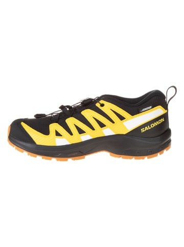 SALOMON Wanderschuhe "Xa Pro V8 CSWP" in Schwarz/ Gelb