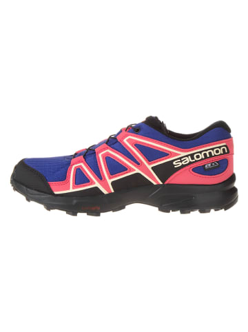 SALOMON Wanderschuhe "Speedcross CSWP" in Orange/ Blau