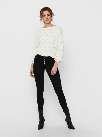 ONLY Sweter w kolorze kremowym