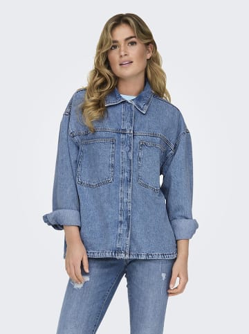 ONLY Jeans-Hemd in Blau