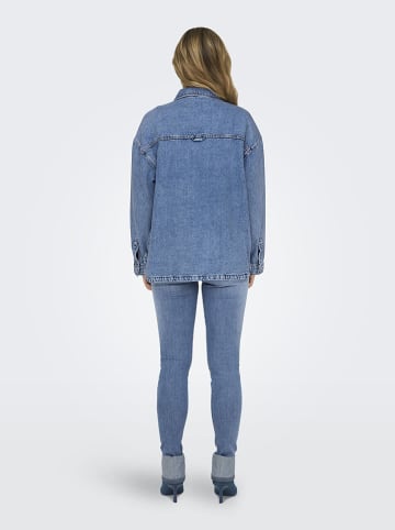 ONLY Spijkerblouse blauw