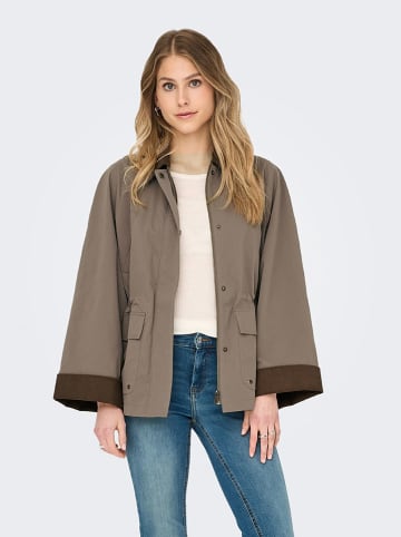 ONLY Übergangsjacke in Hellbraun