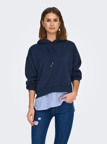 ONLY Hoodie in Dunkelblau