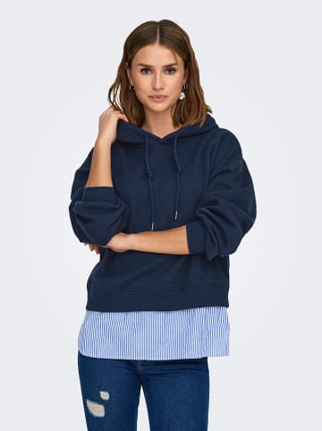 ONLY Hoodie in Dunkelblau