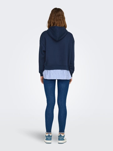 ONLY Hoodie in Dunkelblau