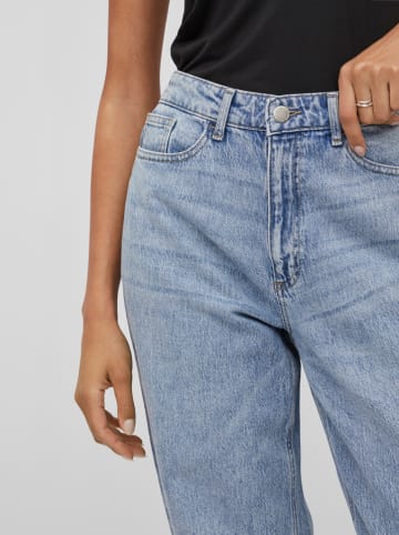 Vila Spijkerbroek - tapered fit - lichtblauw