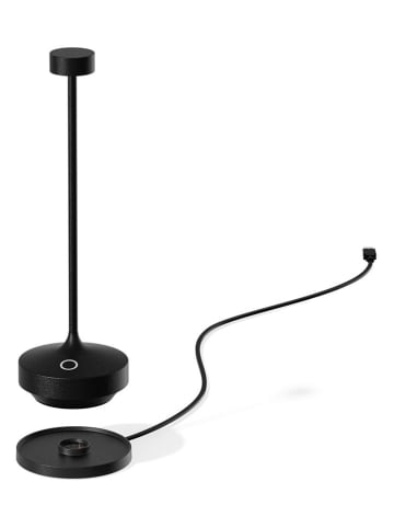 lumisky Lampa stołowa LED "Ruby" w kolorze czarnym - wys. 22 x Ø 7,5 cm