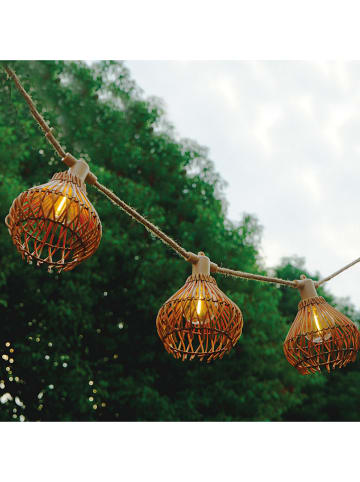 lumisky Solar-Lichterkette "Rotilia" in Hellbraun - (L)705 cm