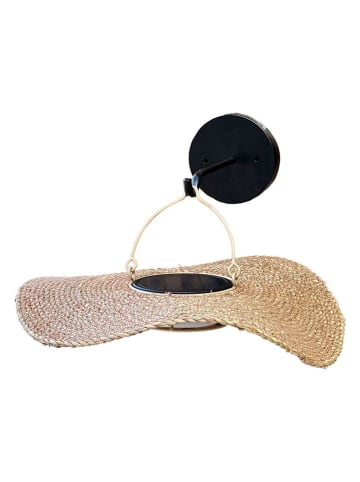 lumisky Solar-Dekoleuchte "Coralia" in Hellbraun - (H)45 x Ø 32 cm
