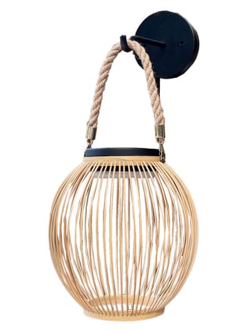 lumisky Decoratieve solarlamp "Isaline" beige - (H)21 x Ø 20 cm