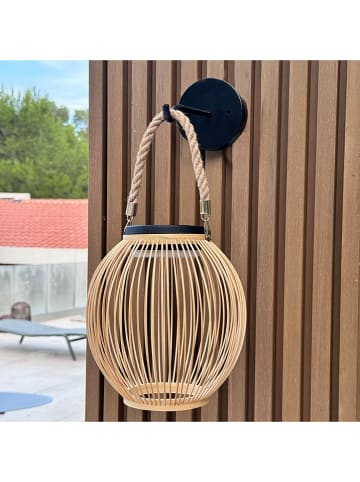 lumisky Solarna lampa dekoracyjna "Isaline" w kolorze beżowym - wys. 21 x Ø 20 cm