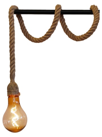 lumisky Decoratieve ledlamp "Cordy" bruin - (L)214 x Ø 10 cm