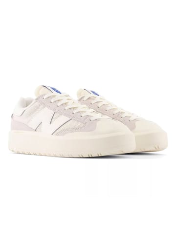 New Balance Skórzane sneakersy "CT302" w kolorze beżowym