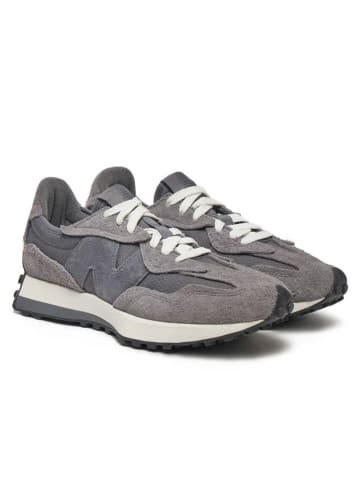 New Balance Leder-Sneakers "327" in Grau