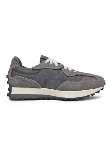 New Balance Leder-Sneakers "327" in Grau