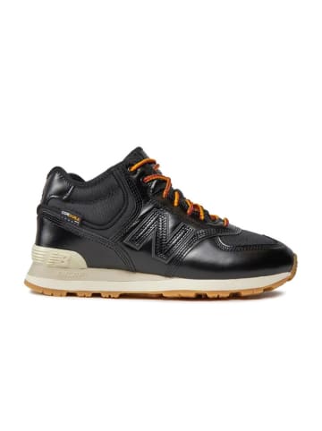 New Balance Leder-Sneakers "U574" in Schwarz